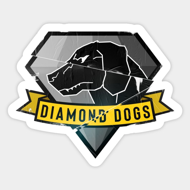 Diamond Dogs Sticker by aquaticform